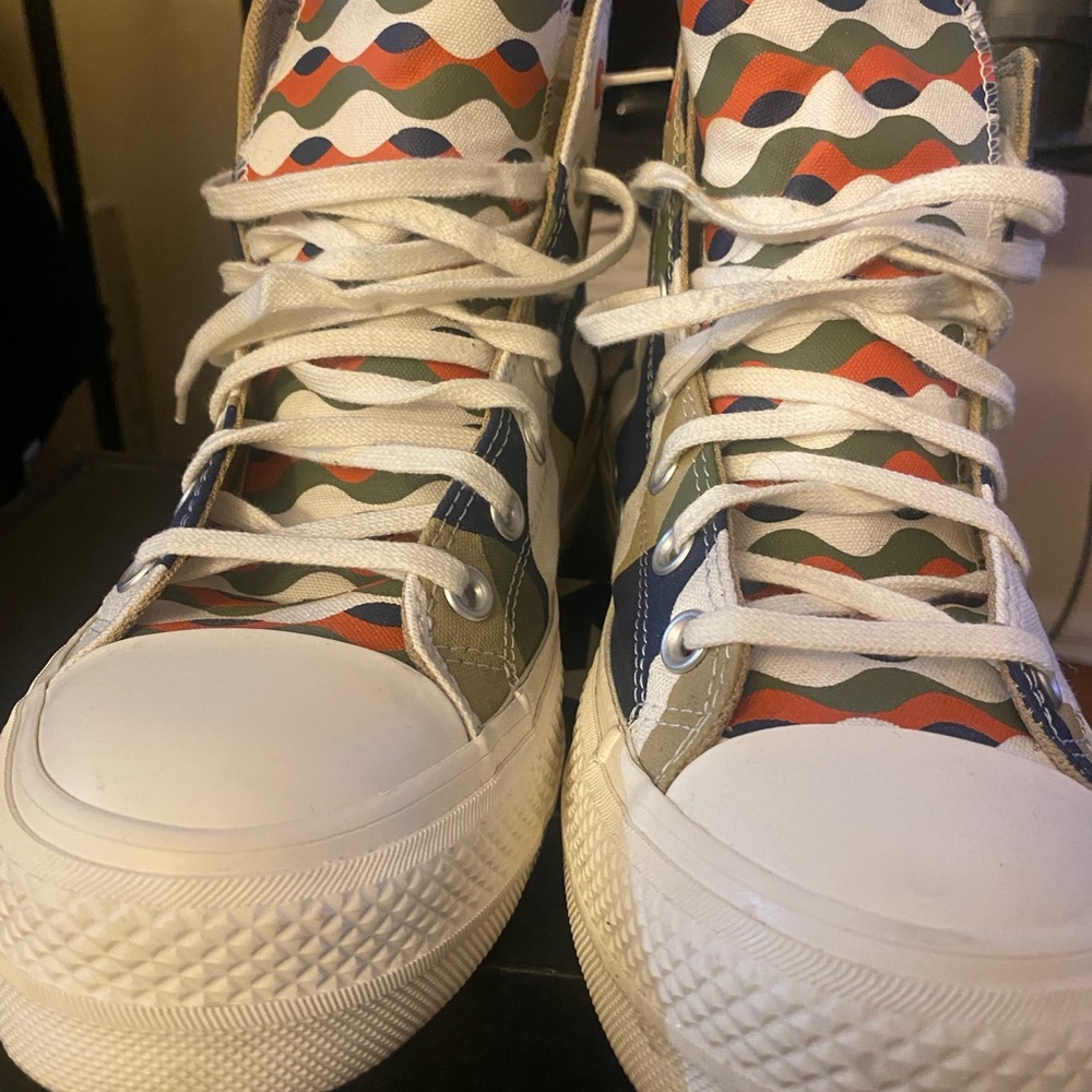 Womans Converse White High-Top Sneakers